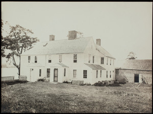 Exterior view of Rice's Tavern, the landing place for the ferry from Portsmouth, also known as Rice’s Ferry, Kittery, Maine.
