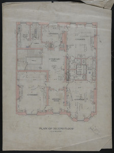 Plan of Second Floor, undated