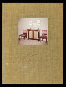 Kittinger Furniture, a study in photographs, catalog no. 80, Kittinger Company, Buffalo, New York
