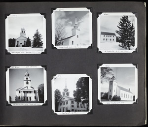 New England churches and meeting houses