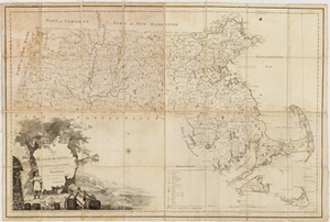 Map of Massachusetts Proper. Compiled from Actual Surveys made by Order of the General Court and under the inspection of Agents of their appointment.