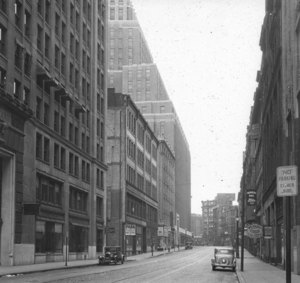 "Federal St., east from Franklin St."