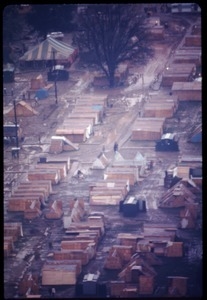 Aerial view of the Resurrection City encampment