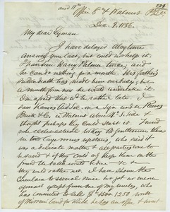 Letter from J. P. Lesley to Joseph Lyman