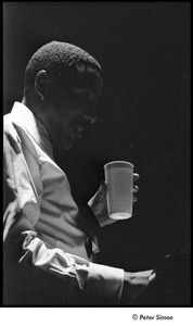 United States Student Press Association Congress: Dick Gregory holding a cup