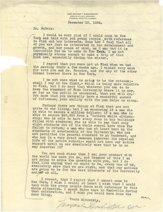 Letter from Margaret James Murray Washington to W. E. B. Du Bois