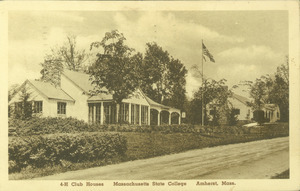 4-H club houses, Massachusetts State College, Amherst, Mass.