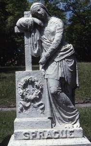 Green-Wood Cemetery (New York, N.Y.) gravestone: Sprague