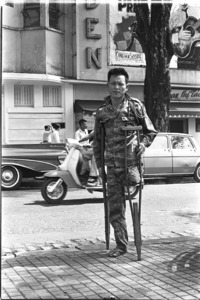 Vietnamese war veteran; Saigon.