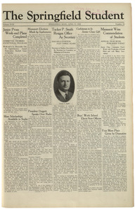 The Springfield Student (vol. 18, no. 24) April 27, 1928