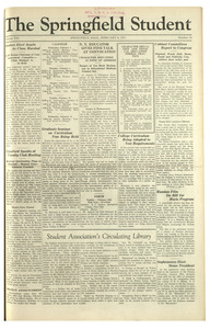 The Springfield Student (vol. 21, no. 14) February 4, 1931