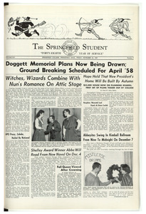 The Springfield Student (vol. 45, no. 09) Nov. 22, 1957