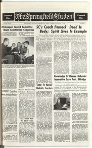 The Springfield Student (vol. 48, no. 06) Nov. 4, 1960