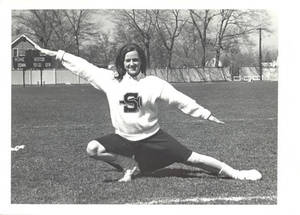 Cathy Parker, Springfield College Cheerleader (Class of 1970)