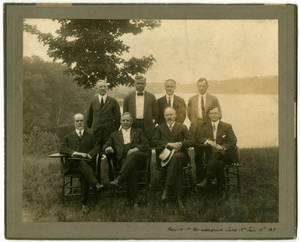 World War I Springfield College Faculty Work Group, 1917