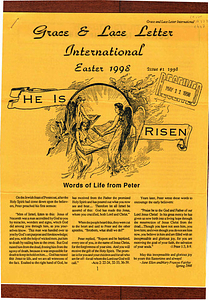 Grace and Lace Letter International Issue No. 1 (April 12, 1998)