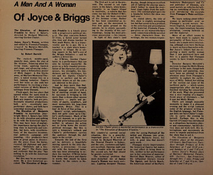 A Man and a Woman of Joyce & Briggs