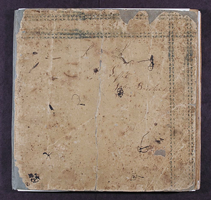 John Long's coverled book, 1815