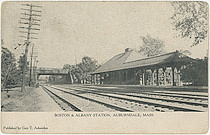 Boston & Albany Station, Auburndale, Mass.