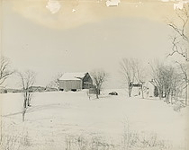 Farm in Snow