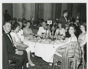 Attendees at a project diadem dinner