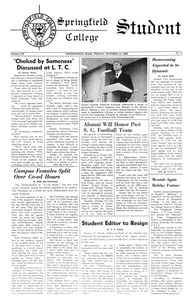 The Springfield Student (vol. 54, no. 03) October 14, 1966