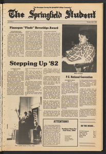 The Springfield Student (vol. 95, no. 22) May 6, 1982