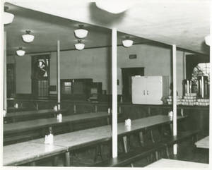 Woods Hall Serving Area, Second Floor Dining Hall 1943