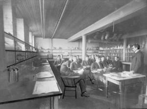 Classroom of the International YMCA Training School, 1906