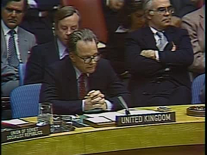 U.N. Security Council Session on Iran