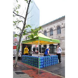 Booth at "One Run" event in Boston (May 2013)