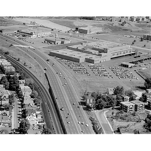 Boston Globe and the area, Morrissey Boulevard, Dorchester, newspaper plant, Boston, MA