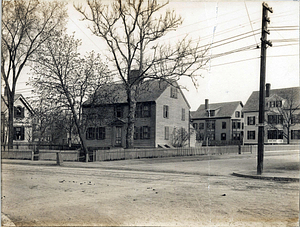 Mansfield or Breed House, corner of Boston and Cedar Streets