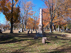Solon O. Richardson II tomb, Lakeside Cemetery, Wakefield, Mass.