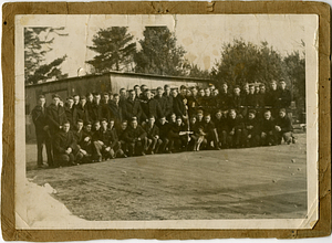 Civilian Conservation Camp (CCC) group photo