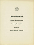 1940 Suffolk University commencement program (all schools)