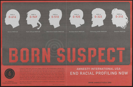 Born suspect : Amnesty International USA : End racial profiling now