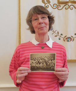 Kristy Henshaw at the Martha's Vineyard Mass. Memories Road Show