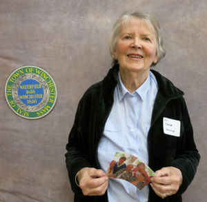 Jane Sughrue at the Winchester Mass. Memories Road Show