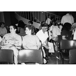 People in the audience at an event at the Jorge Hernandez Cultural Center.