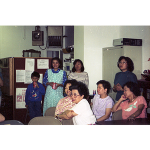 Chinese Progressive Association victory party celebrating Dynasty Restaurant workers receiving their back wages