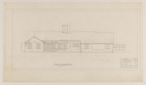 Maurice A. Dunlavy (builder) house, Wellesley, Mass.