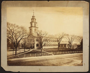 Exterior view of First Church in Roxbury