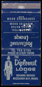 The Diplomat Lodge matchbook cover