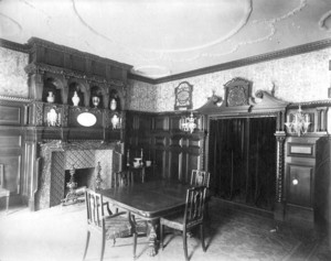 John Wheelwright House, 129 Beacon St., Boston, Mass., Dining Room.