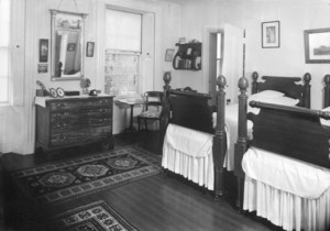 Willson House, 28 Chestnut St., Salem, Mass., Bedroom.