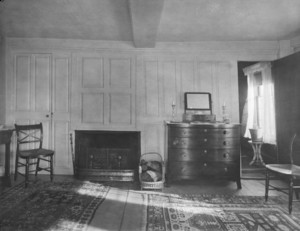 Samuel Griffin House, Wayland, Mass., Bedroom.