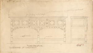 "Sideboard of Chestnut"