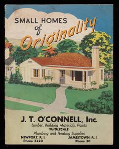 Small homes of originality, National Plan Service, Inc., Chicago, Illinois, 1946