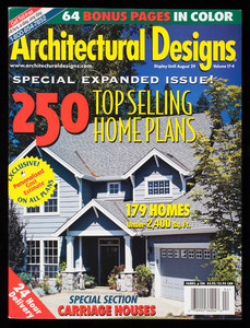 Architectural designs, special expanded issue! 250 top selling home plans, volume 17-4, Architectural Designs, 274 Riverside Avenue, Westport, Connecticut